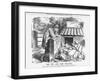 The Pig and the Peasant, 1863-John Tenniel-Framed Giclee Print