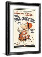 The Pig's Curly Tail-Walter Lantz-Framed Art Print