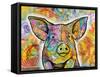 The Pig-Dean Russo-Framed Stretched Canvas