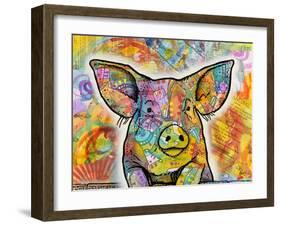 The Pig-Dean Russo-Framed Giclee Print