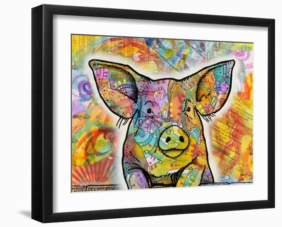 The Pig-Dean Russo-Framed Giclee Print