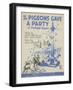 The Pigeons Gave a Party in Trafalgar Square-null-Framed Premium Giclee Print