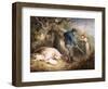 The Piggery, 1790-1791 (Oil on Canvas)-George Morland-Framed Giclee Print