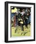 The Pilgrim Fathers after Arriving in America, 1620-null-Framed Giclee Print