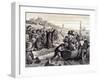 The Pilgrim Fathers Leaving Delft Haven on their Voyage to America, July 1620-Charles West Cope-Framed Giclee Print