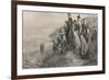 The Pilgrim Fathers Watch the Mayflower Sail Home to England-A.w. Bayers-Framed Photographic Print