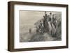 The Pilgrim Fathers Watch the Mayflower Sail Home to England-A.w. Bayers-Framed Photographic Print