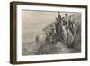 The Pilgrim Fathers Watch the Mayflower Sail Home to England-A.w. Bayers-Framed Photographic Print