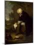 The Pilgrim Mourning His Dead Ass, C.1775 (Oil on Canvas)-Benjamin West-Mounted Giclee Print