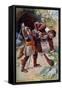 The Pilgrim's Progress by John Bunyan-Harold Copping-Framed Stretched Canvas