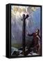 The Pilgrim's Progress by John Bunyan-Harold Copping-Framed Stretched Canvas