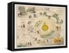 The Pilgrim's Route Map from the Gate-null-Framed Stretched Canvas