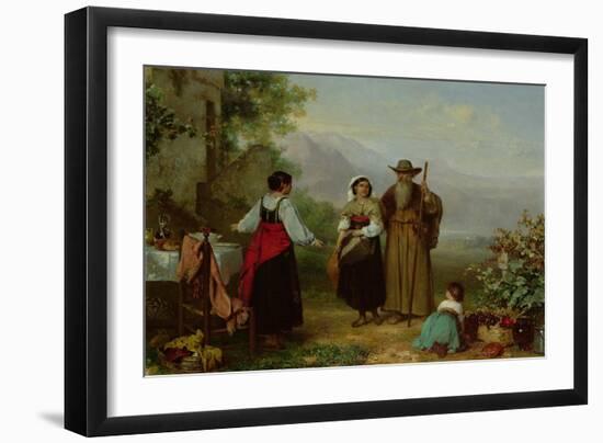 The Pilgrim-Philippeau-Framed Giclee Print