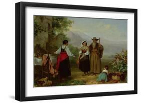 The Pilgrim-Philippeau-Framed Giclee Print