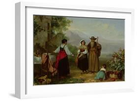 The Pilgrim-Philippeau-Framed Giclee Print