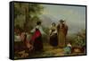 The Pilgrim-Philippeau-Framed Stretched Canvas