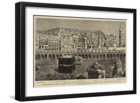 The Pilgrimage to Mecca-null-Framed Premium Giclee Print