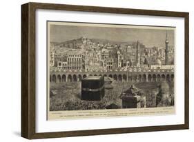 The Pilgrimage to Mecca-null-Framed Giclee Print