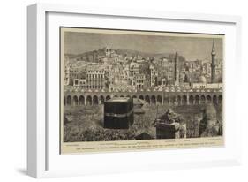 The Pilgrimage to Mecca-null-Framed Giclee Print