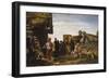 The Pilgrims, 1870 (Oil on Canvas)-Illarion Mikhailovich Pryanishnikov-Framed Giclee Print