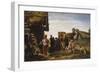 The Pilgrims, 1870 (Oil on Canvas)-Illarion Mikhailovich Pryanishnikov-Framed Giclee Print