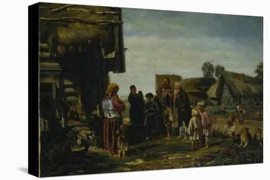 The Pilgrims, 1870-Illarion Mikhailovich Pryanishnikov-Stretched Canvas