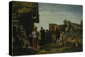 The Pilgrims, 1870-Illarion Mikhailovich Pryanishnikov-Stretched Canvas