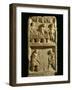 The Pillar of the Farmer, Relief Depicting a Fruit Market and Two Farmers Tilling the Soil-null-Framed Giclee Print