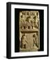 The Pillar of the Farmer, Relief Depicting a Fruit Market and Two Farmers Tilling the Soil-null-Framed Giclee Print