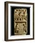 The Pillar of the Farmer, Relief Depicting a Fruit Market and Two Farmers Tilling the Soil-null-Framed Giclee Print