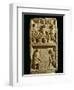 The Pillar of the Farmer, Relief Depicting a Fruit Market and Two Farmers Tilling the Soil-null-Framed Giclee Print