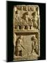 The Pillar of the Farmer, Relief Depicting a Fruit Market and Two Farmers Tilling the Soil-null-Mounted Giclee Print