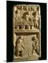 The Pillar of the Farmer, Relief Depicting a Fruit Market and Two Farmers Tilling the Soil-null-Mounted Giclee Print