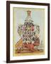 The Pillar of the State, or John Bull Overloaded, after Cruikshank in 1819, 1827-Henry Heath-Framed Giclee Print