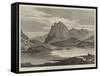 The Pillar Rock Mountain, Ennerdale, Cumberland-null-Framed Stretched Canvas