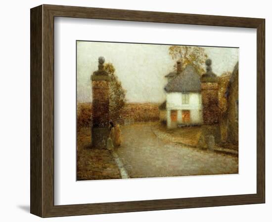 The Pillars, Gerberoy; Les Piliers, Gerberoy, 1901-Henri Eugene Augustin Le Sidaner-Framed Giclee Print