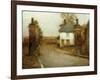 The Pillars, Gerberoy-Henri Eugene Augustin Le Sidaner-Framed Giclee Print