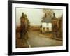 The Pillars, Gerberoy-Henri Eugene Augustin Le Sidaner-Framed Giclee Print