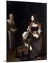 The Pillow-Lace Maker-Michael Sweerts-Mounted Giclee Print