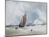 The Pilot Boat Off Fecamp, Normandy-Charles Burton Barber-Mounted Giclee Print