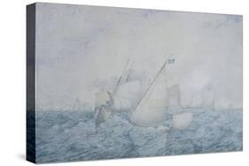 The Pilot Boat-Richard Dadd-Stretched Canvas