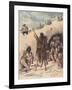 The Pilot Chedotel Finds the Surviving Members of the French Colony on the Ile De Sable-Louis Charles Bombled-Framed Giclee Print