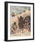 The Pilot Chedotel Finds the Surviving Members of the French Colony on the Ile De Sable-Louis Charles Bombled-Framed Giclee Print