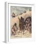 The Pilot Chedotel Finds the Surviving Members of the French Colony on the Ile De Sable-Louis Charles Bombled-Framed Giclee Print