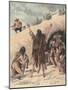 The Pilot Chedotel Finds the Surviving Members of the French Colony on the Ile De Sable-Louis Charles Bombled-Mounted Giclee Print