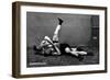 The Pin: Russian Wrestlers-null-Framed Premium Giclee Print