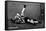 The Pin: Russian Wrestlers-null-Framed Stretched Canvas