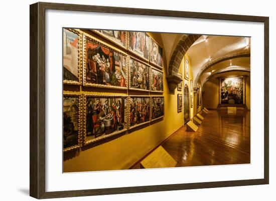 The Pinacoteca at Santo Domingo Church at the Qorikancha, Cuzco, Peru, South America-Yadid Levy-Framed Photographic Print