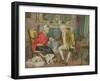 The Pinch of Snuff, Pub. by Rodwell and Martin, 1821 (Litho)-John James Chalon-Framed Giclee Print