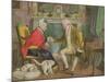 The Pinch of Snuff, Pub. by Rodwell and Martin, 1821 (Litho)-John James Chalon-Mounted Giclee Print
